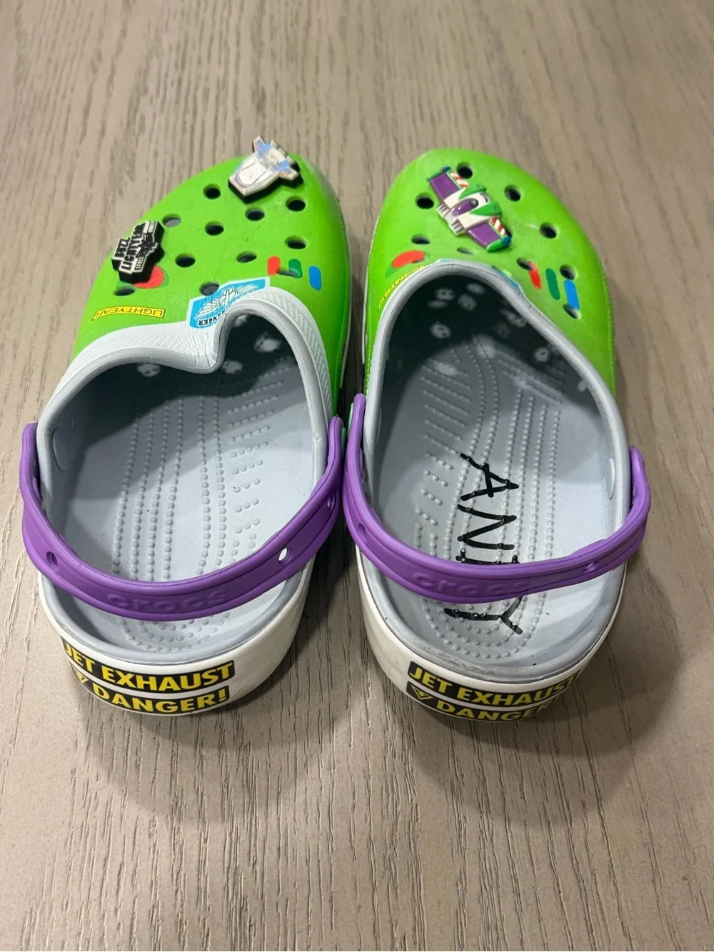 CROCS Green and Purple Men’s Rain & Snow Clog
